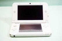 【質Banana】ジャンク!!! Nintendo/任天堂 3DSLL ポータブルゲーム機 ホワイト 部品取りに♪.。.:*・゜_画像2