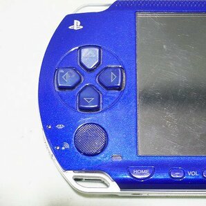 【質Banana】ジャンク扱い!!! SONY/ソニー ポータブルゲーム機 PSP1000 ブルー 2GBメモリーカード付 ♪.。.:*・゜②の画像2