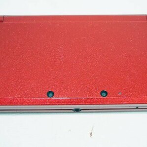 【質Banana】ジャンク!!! Nintendo/任天堂 3DS ポータブルゲーム機 レッド 部品取りに♪.。.:*・゜の画像5