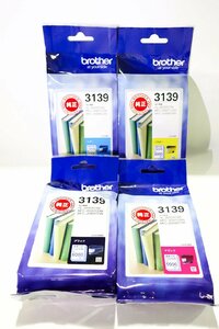 【質Banana】未開封 brother/ブラザー LC3139 純正インクカートリッジ 4色セット マゼンタ/イエロー/シアン/ブラック 期限切れ B oka♪