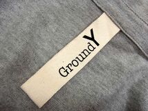 美品 定価52,800円◇Ground Y GW-J01-011 18SS アシンメトリー天竺テーラードジャケット ロングコート グラウンドワイ ヨウジヤマモト_画像7