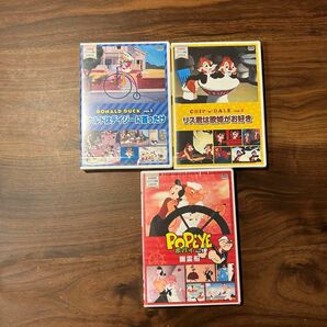 【未開封】DVD3枚セット　ディズニー　ポパイ