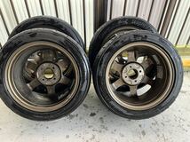 RAYS VOLKRACING TE37 14インチ　6J +38 4本セット　165/55R14 ブリヂストンPOTENZA RE71RS付き_画像8