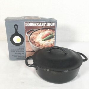 LODGE CAST IRON SERVING POT USA ロッジ サービングポット 両手鍋 ダッチオーブン