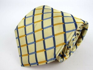 ターンブル＆アッサー チェック柄 ハンドメイド 高級 シルク 日本 ブランド ネクタイ メンズ ベージュ Turnbull & Asser 英国王室御用達