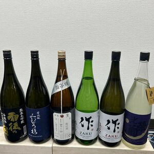 H3　一升瓶6本　各蔵の最新詰め又は飲み頃のお酒　