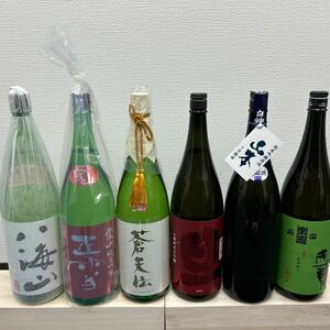 B18　一升瓶6本　各蔵の最新詰め又は飲み頃のお酒　