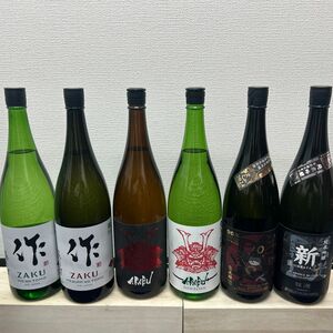 Y3　一升瓶6本　各蔵の最新詰め又は飲み頃のお酒　