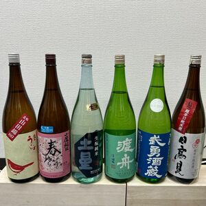 Z10　一升瓶6本　各蔵の最新詰め又は飲み頃のお酒　