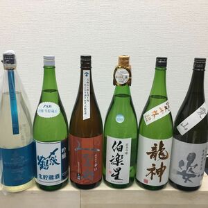 L10　一升瓶6本　各蔵の最新詰め又は飲み頃のお酒　