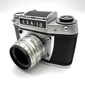 イハゲー ドレスデン IHAGEE DRESDEN EXA 1a フィルムカメラ ＋ Carl Zeiss Jena Tessar 50mm F2.8 T 動作未確認 現状品