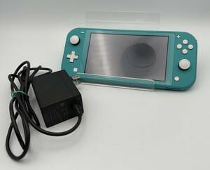 Nintendo Switch light HDH-001 ターコイズ 初期化済 純正充電器 任天堂 スイッチ ライト ゲーム 家庭用