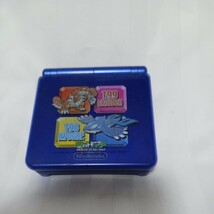 任天堂　ゲームボーイアドバンスSP　ポケットモンスターカバー付き　ジャンク品_画像2