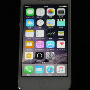 au by KDDI Apple iPhone 5 16GB White ホワイト ND105J/A(MD105J/A) スマートフォン 動作確認済の画像1