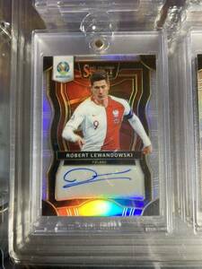 Panini Lewandowski auto レヴァンドフスキ　直筆サインカード