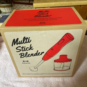 マルチスティックブレンダー 赤 調理器具 レッド