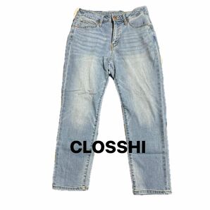 しまむら CLOSSHI デニムパンツ ライトブルー パンツ デニム ボトムス 