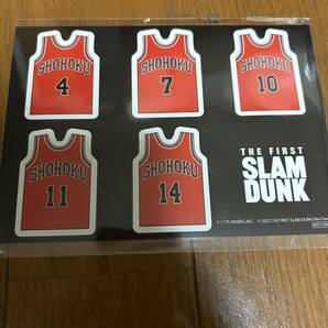 【映画】スラムダンク THE FIRST SLAM DUNK DVD特典シール 湘北ユニフォーム型ステッカー 予約御礼品の画像1