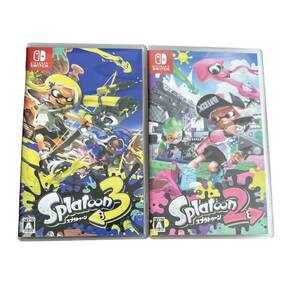 【美品】スプラトゥーン 2_3セット/Splatoon2/Splatoon3/Nintendo switch /ニンテンドースイッチ /Switchソフト /ソフト /ゲームの画像1