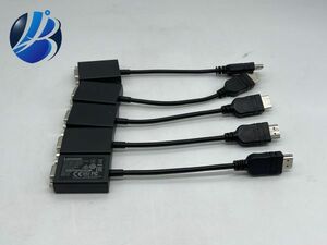 [ Junk ]*Lenovo HDMI to VGA Monitor Adapter*CH7101B-02/ conversion adaptor / electrification operation not yet verification / used / Junk #Z3278