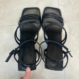 エモダ　EMODA S ブラック　靴　レディース　サンダル　夏用　黒