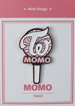 TWICE トゥワイス MOMO モモ グッズ ピンバッジ ピンバッチ メタルバッジ ピンズ K-POP_画像1