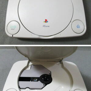 【PlayStation PS one SCPH-100 本体 2台】プレステ ワン/SONY/ソニー/ジャンクの画像2