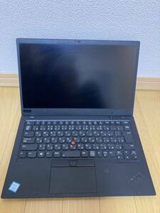 【ジャンク品】レノボシンクパッドノートパソコンLenovo ThinkPad X1 Carbon 修理して転売にも