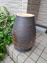 備前焼 花瓶 壺 傘入れ 未使用品（数年保管）13_画像7