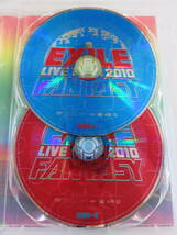 ジャパニーズ・ポップスDVD『EXILE　LIVE TOUR 2010　FANTASY　 3枚組DVD』セル版。即決。_画像3