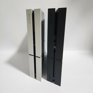 動作確認済み 初期化済み２台セット SONY ソニー PS4 CUH-1200A 500GB ブラック ホワイト FW8.00 FW8.50 封印シール有り 1200A