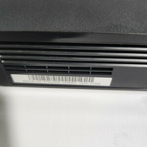 ソニー SONY PS3 本体 CECH-2100A チャコールブラック ブラック PlayStation プレイステーション コントローラーの画像6