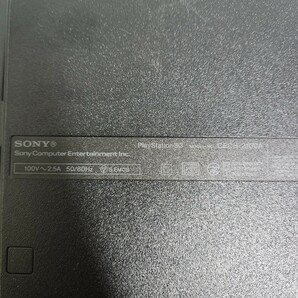 ソニー SONY PS3 本体 CECH-2100A チャコールブラック ブラック PlayStation プレイステーション コントローラーの画像4