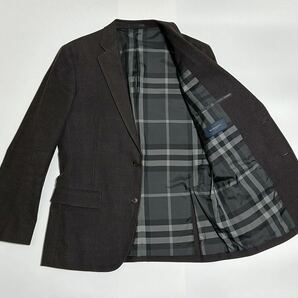 【美中古品】 BURBERRY LONDON バーバリー ブラウン サイズ40（Lサイズ相当） 総裏 日本製 三陽商会の画像3