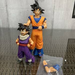 開封品 ドラゴンボールZ 造形駅伝 孫悟空 & 孫悟飯:少年 2体セット フィギュア 箱無し 1V-060