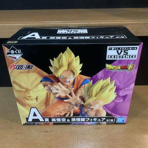 未開封 一番くじ ドラゴンボール VS EXISTENCE A賞 孫悟空 ＆ 孫悟飯 フィギュア Gの画像1