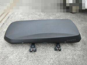 中古品　inno ルーフボックス　長さ203幅83高さ35　ボルボ40　ルーフキャリア付き