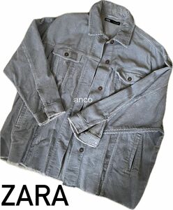 ZARA コーデュロイジャケット