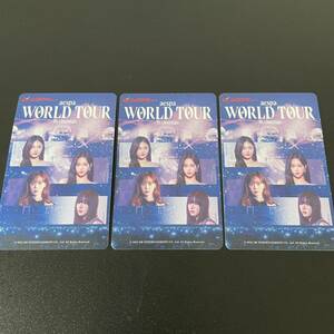 [Количество уведомлений, совместимое] AESPA World Tour в Cinema Advance Sale 3 Piece Set Set