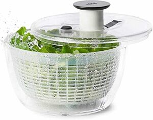 OXO( ok so-) салатный прядильщик овощи осушитель контейнер маленький круглый 