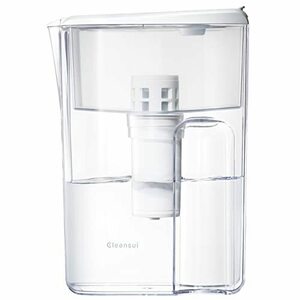 クリンスイ 浄水器 ポット型 カートリッジ計1個入り [本体CP407-WT] ろ過水容量:1.9L 全容量:3L PF・・・