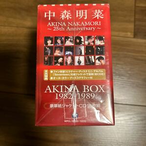 中森明菜 AKINA BOX1982-1989 18CDBOXAKINA 帯付 CD の画像2