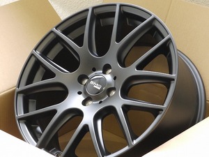 新品 17インチ 7.5J 4-100 ハブ径56.1 ブラック タイヤ付4本SET 205/45R17 グッドイヤー LS EXE ミニ R50 R52 R53 R54 R55 R56 (W2327-0)