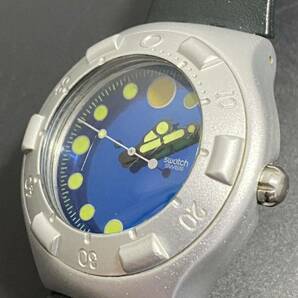 ★1円〜♪★希少品★swatch スウォッチ IRONY SCUBA200 ALUMINIUM SWISS MADE★新品電池交換済み★送料無料★の画像1