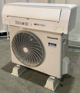 M430【中古・現状品】Panasonic パナソニック エオリア ルームエアコン CS-EX222D-W/CU-EX222D　主に6畳用 2022年