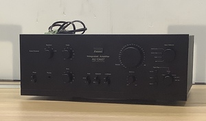 M432[ used * present condition goods ] landscape SANSUI AU-D607 pre-main amplifier electrification only verification 