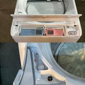 M404【中古・現状品】HITACHI 日立 全自動洗濯乾燥機 ビートウォッシュ BW-DX120F 12㎏ 2021年製 動作確認済みの画像9