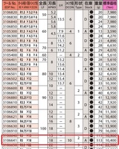 OSG 超硬ボールエンドミル R5 3本 新品 送料無料 WXL-EBD_画像3