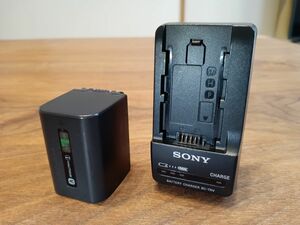 動作確認済み SONY 【純正バッテリーNP-FV70】+【純正充電器 BC-TRV】正規品