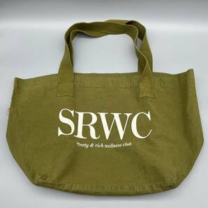 SPORTY&RICH スポーティー＆リッチ SRWC トートバッグ ハンドバッグ 鞄 かばん Sporty & Rich Wellness clubの画像1